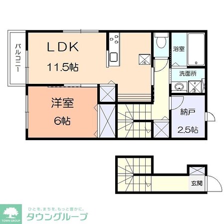 グランルーチェの物件間取画像
